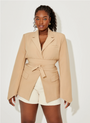 Belted Blazer