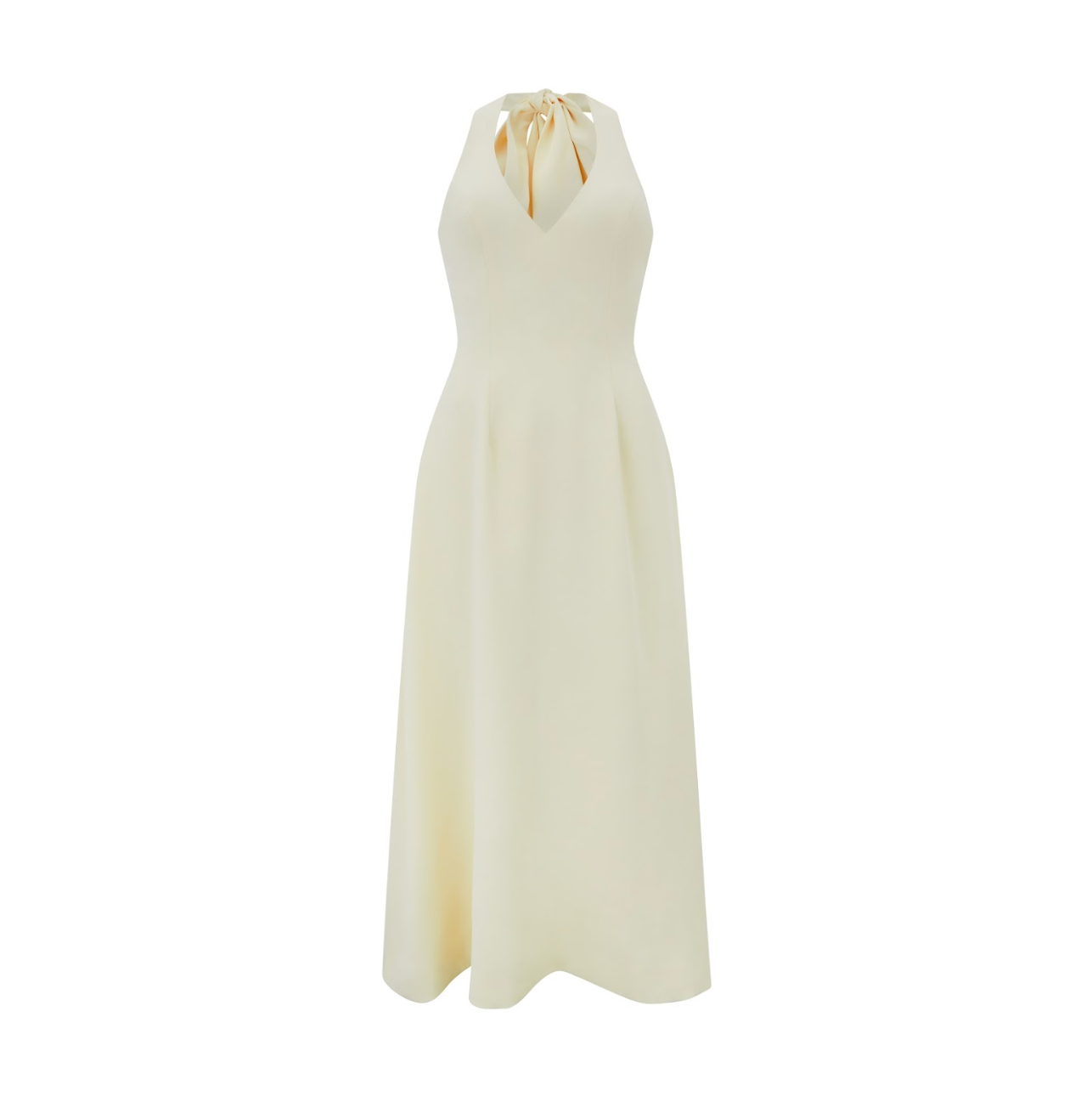 The Ultimate Muse Volume Skirt Midi Dress | Butter Cream