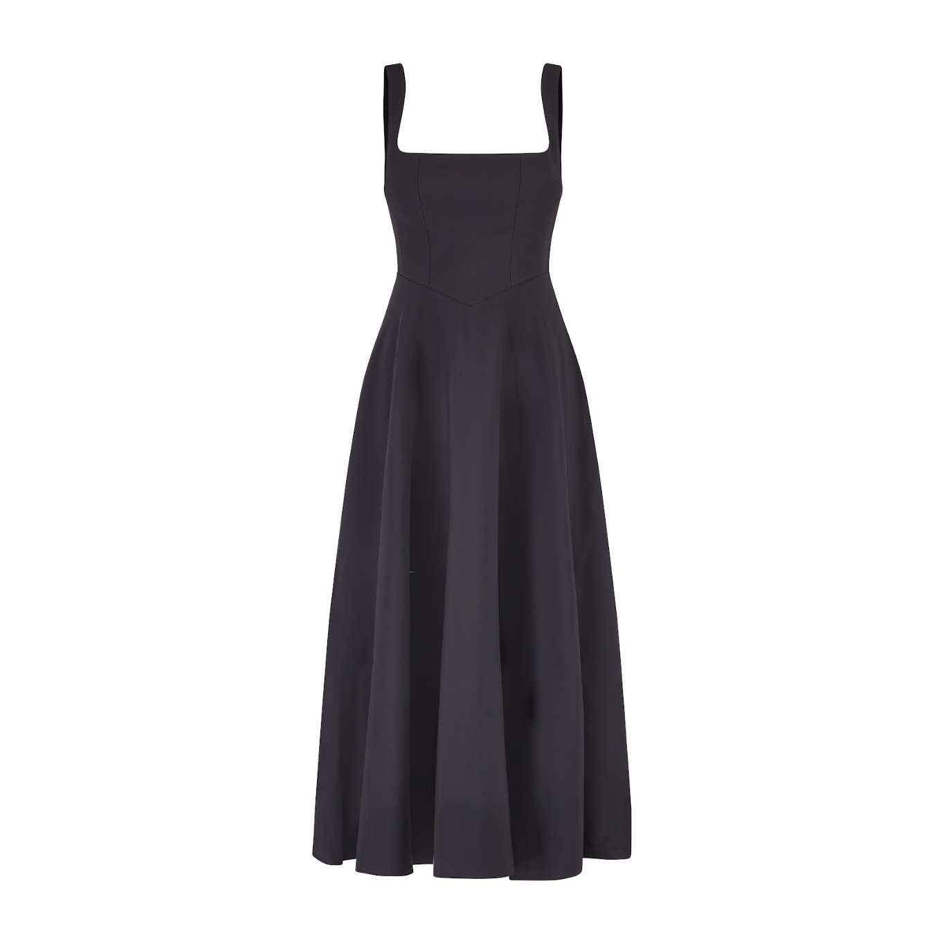 muse low waist square neck midi dress Odd Muse Ultimate Muse High Waist Square Neck Midi Dress Black Size AU 8